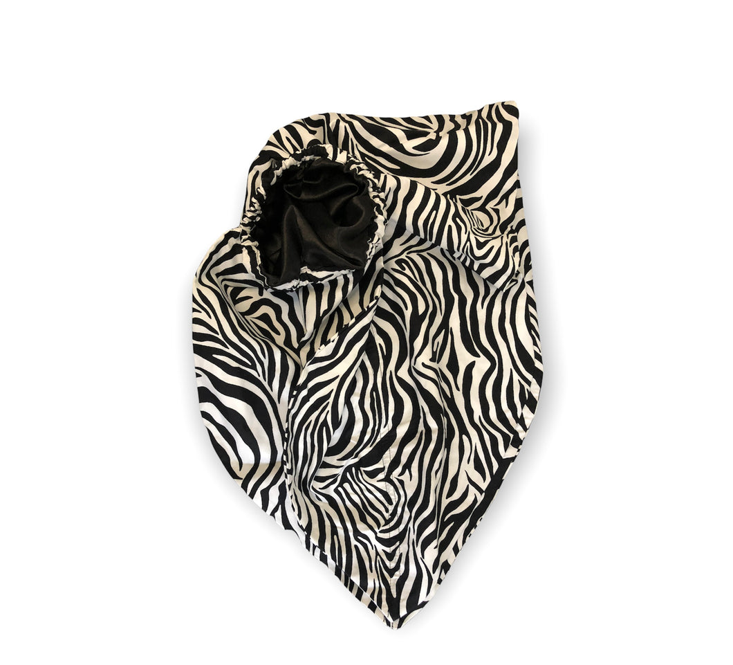 Turban modulable Zèbre