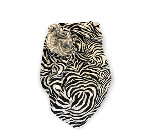 Turban modulable Zèbre